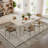 Scalloped Machine Washable Rug Non-Slip Bordered Floor Mats Non-Shedding Soft Low Pile Modern Accent Rugs for Living Room Bedroom Office-195933436