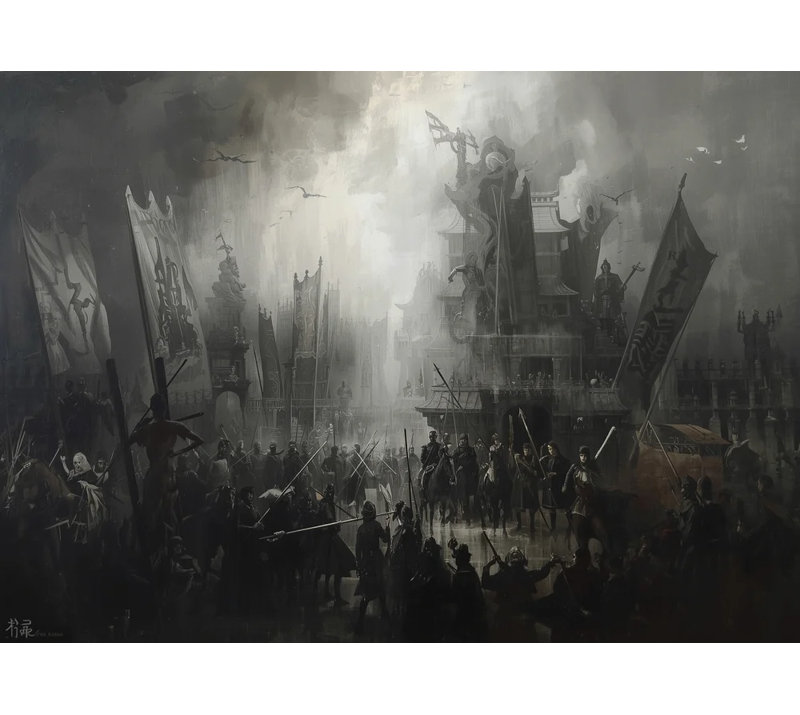 Shadowed Procession