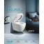 Toilet Seat,Quick-Release, Easy To Install, PP Plastic, Supports Up To 300 Kg, White