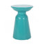 Ensemble de tables d'appoint modernes à piédestal circulaire avec cadre en fer thermolaqué durable pour une décoration intérieure élégante et stable-118020316