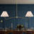 2-light Linear Pleated Fabric Pendant Light-1573065618