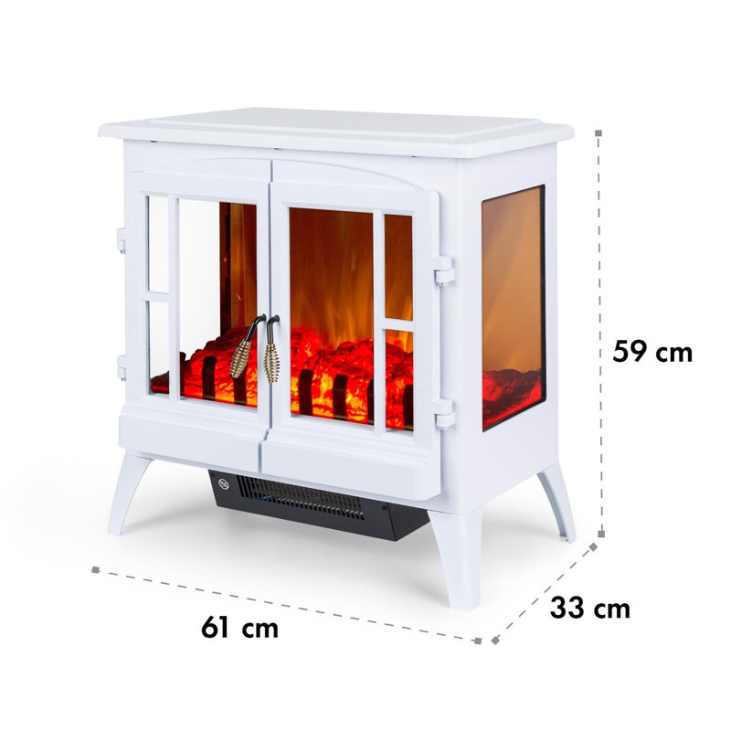 Klarstein 61cm W Electric Stove, White