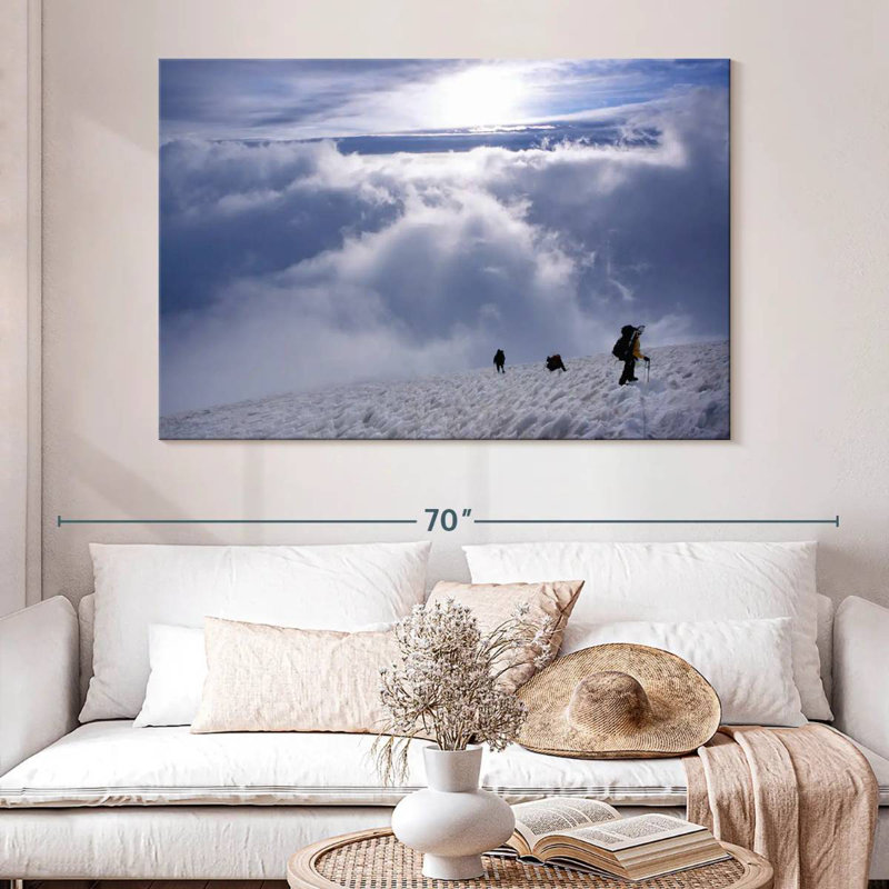 Mount Rainier Ice Climbing, 34" H x 51" W