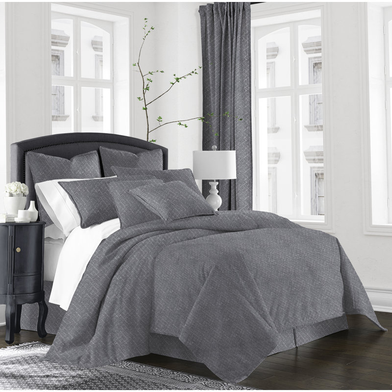 Ensemble de couvre-lit Gosfield, Couvre-lit pour très grand lit californien + 2 ta, Vanille