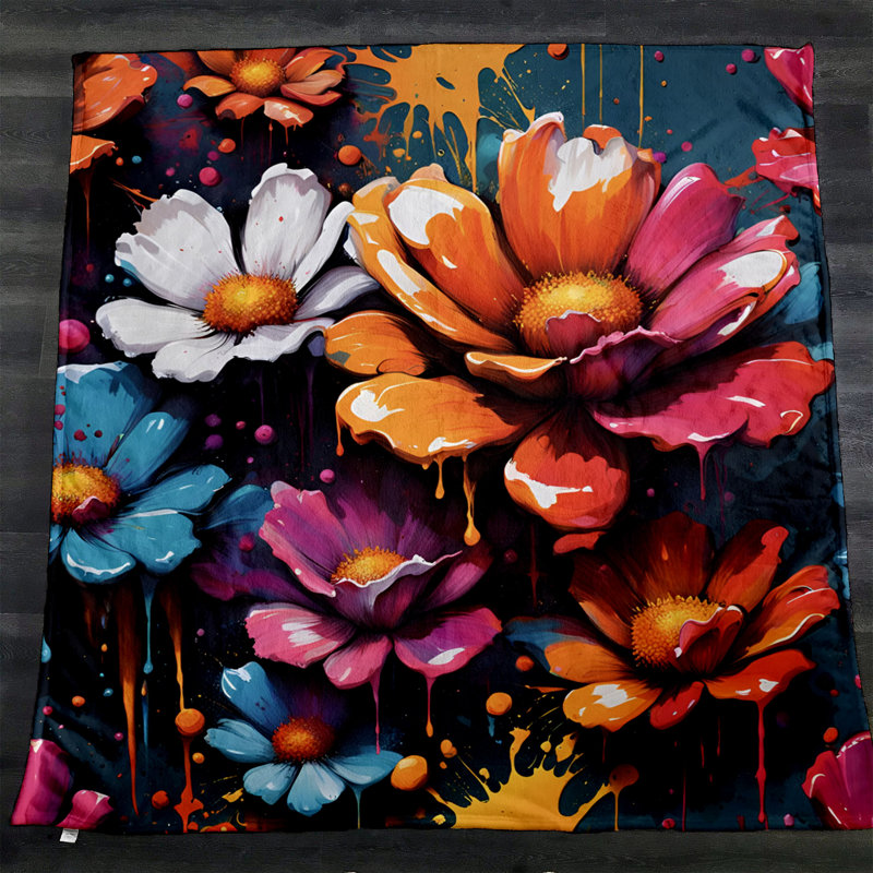 Throw Blanket, 51" W x 60" L