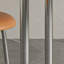 Table de salle à manger en acier inoxydable-104761634
