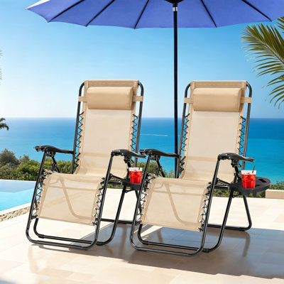 Chaise pliante inclinable Stanura Beach