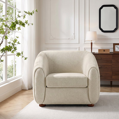 Fauteuil rembourré 36,6 pouces