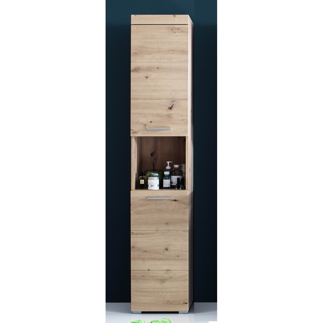 37 x 190 cm Wäscheschrank Marvlene