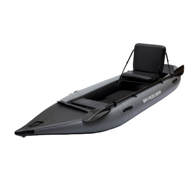 2 Person Inflatable Kayak Fishing PVC Kayak Boat Rescue Rubber Rowing Boat with Pump