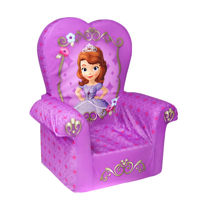 Kids 5'' Foam Chair Chair and Ottoman