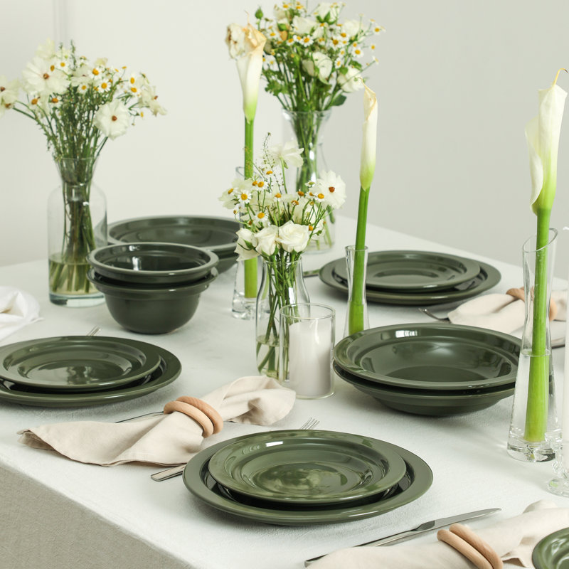 Stone Lain Cosmo 32-Piece Dinnerware Set Stoneware