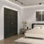 Porte standard en bois manufacturé massif lambrissé Louver-93831379-93831366