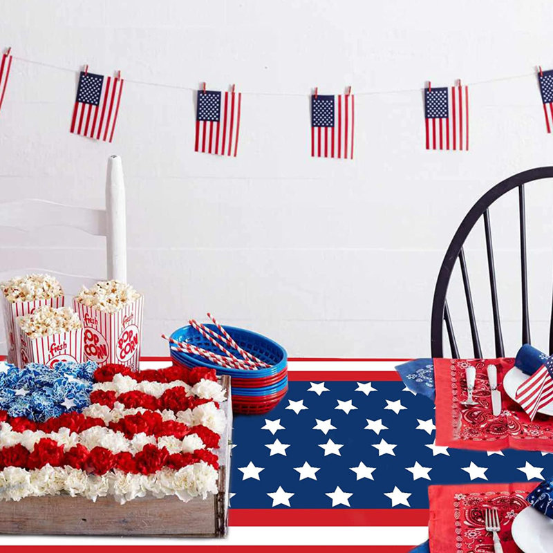 Glavin Patriotic Dining Linens