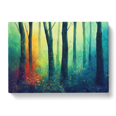 Extraordinary Forest - Wrapped Canvas Print