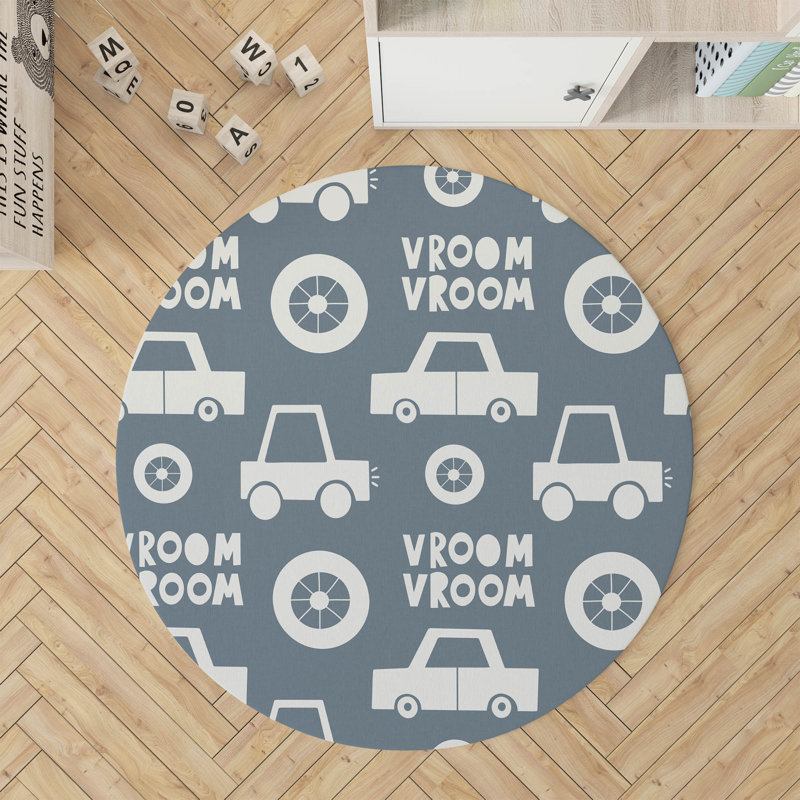 Tapis de jeu Vroom, Bleu