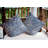 Cuban Flare Zentangle Floral Print Indoor/Outdoor Square Pillow-111784117-111784116
