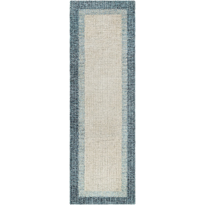 Renne Hand Tufted Wool Indoor Rug, Rectangle 2' x 3'