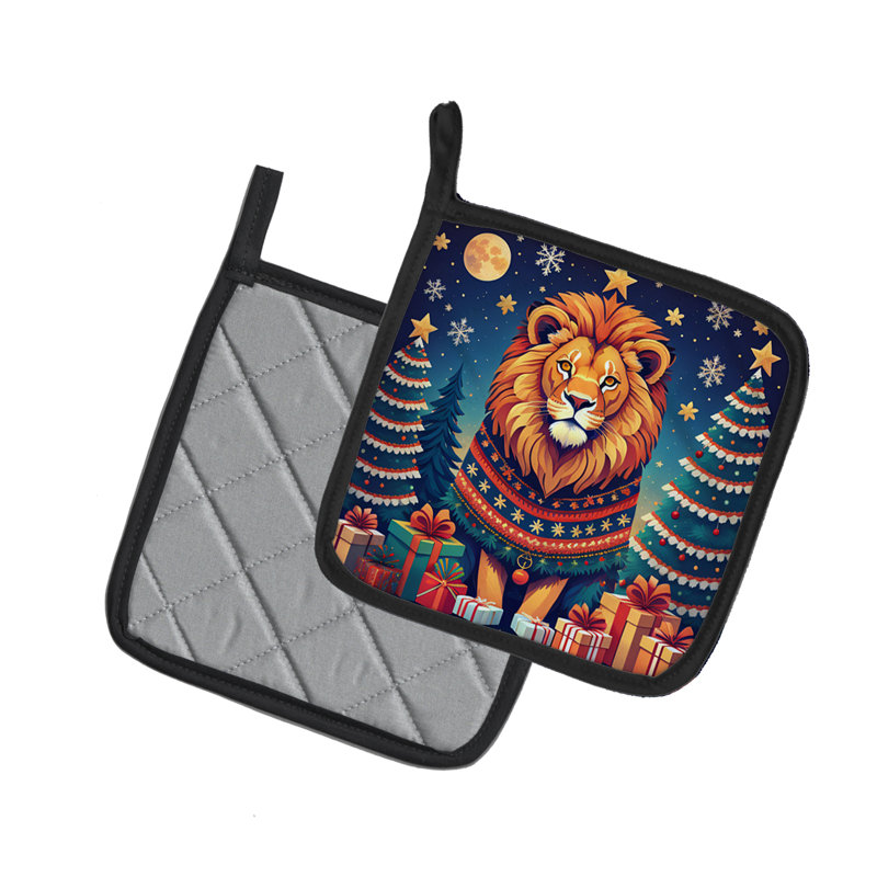 Paire de poignées lion Lion
