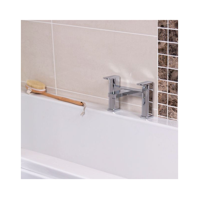2 Handle Deck Bath Faucet Bath Filler