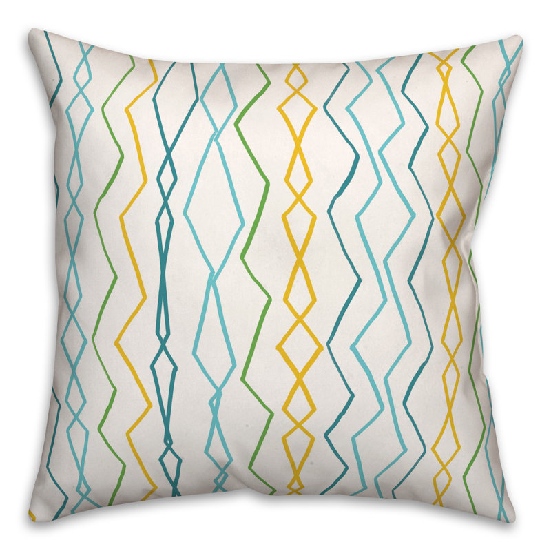 Coussin d'extérieur carré avec rembourrage