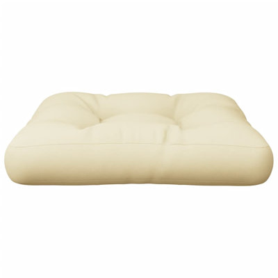 Coussin de patio extérieur en polyester 19,7 po x 19,7 po Pallet Coussin