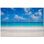 Beach Photo 4.25'' x 4.25'' Satin Ceramic Decorative Mural