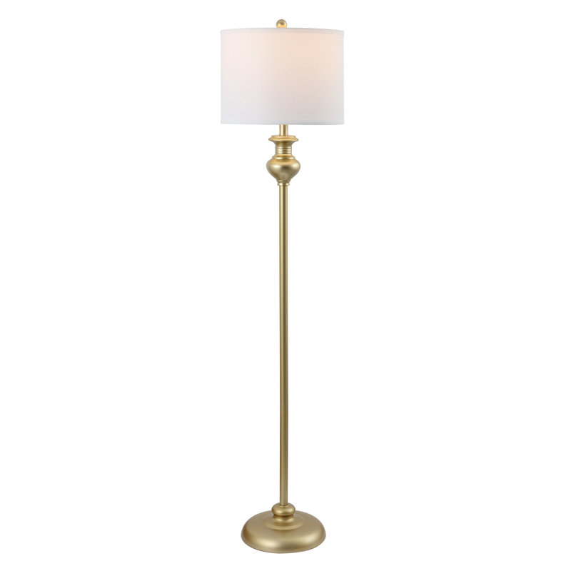 Lampe sur pied 61 po Weiler, Doré