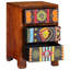 40cm W Solid Wood Bedside Table