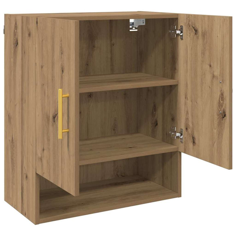 Over The Toilet Storage, Artisan Oak/Gold