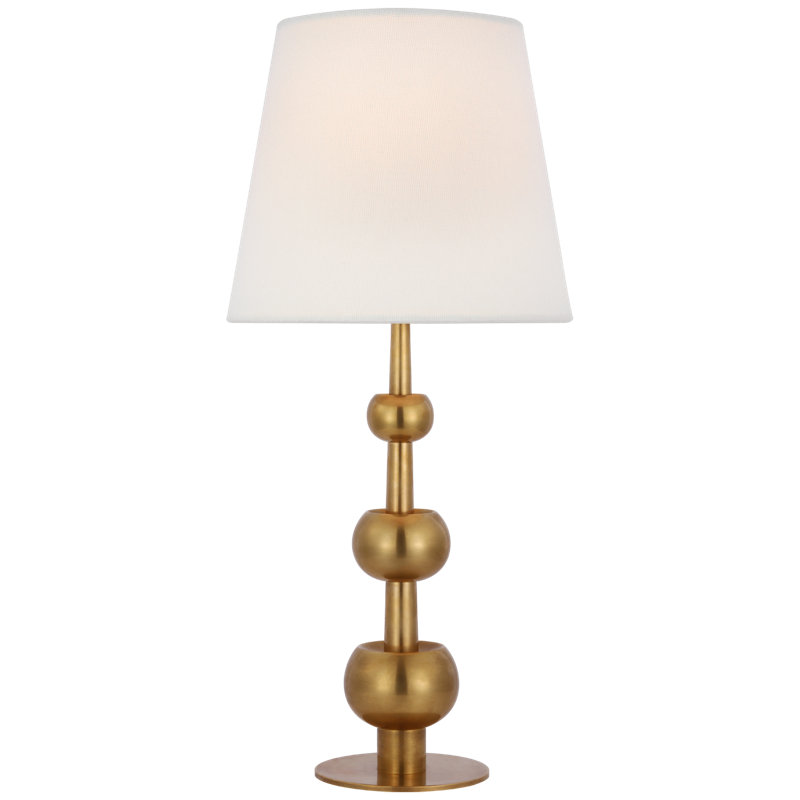 Comtesse Table Lamp, Antique Brass
