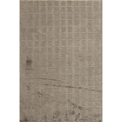 Tapis brun de haute qualité noué à la main