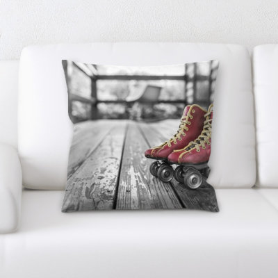 Marilyn Microsuede Reversible Throw Pillow