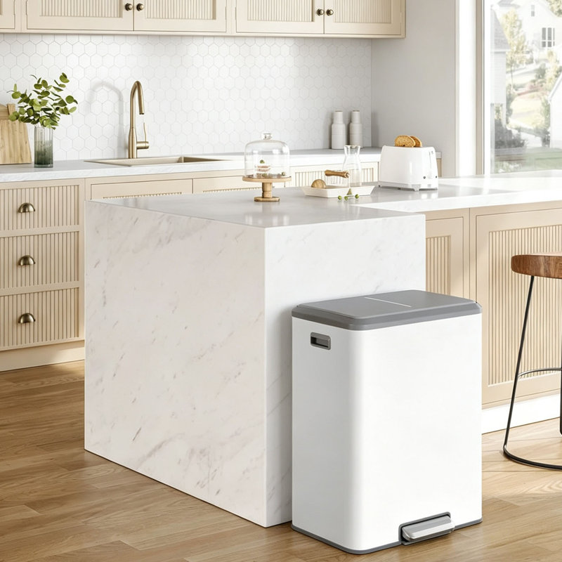 Steel Recycling Bin - 60 L