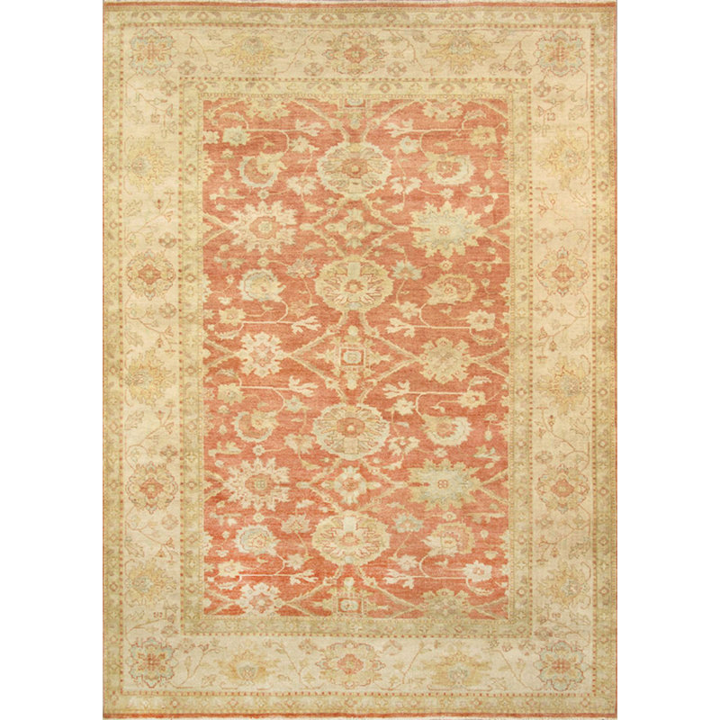 Melody Hand Knotted Wool Oriental Area Rug, Rectangle 9' x 11'9"