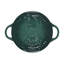 Le Creuset Stoneware Olive Branch Collection 24 oz. Mini Cocotte with Embossed Lid-1550537816