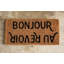 Paillasson Coir «Bonjour / Au Revoir»