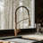 Karran Scottsdale Single-Handle Pull-Down Sprayer Kitchen Faucet-115827791