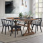 Chaise en bois massif Mayani