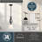 Leanna 1-Light Frosted Glass Bell Pendant-1619452805