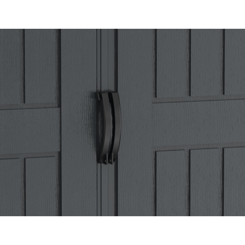 Yardmate Plus 5 ft. 7 in. W x 8 ft. D Plastic Traditional Storage Shed