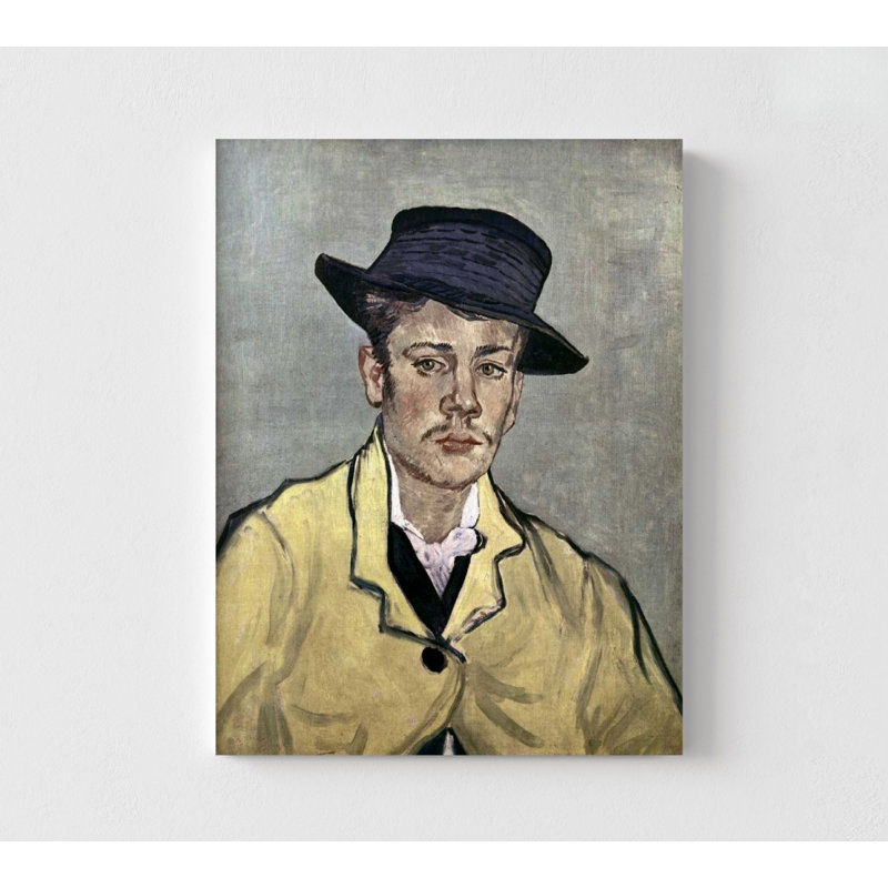 Portrait de Armand Roulin par Vincent Van Gogh, peinture de Van Gogh, portrait de Van Gogh, H 40 po x l 30 po