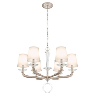Emilea 6 - Light Glass Chandelier