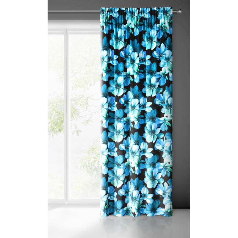 Memphis Blackout Curtain Panel Pair Single Panel