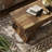 47-Inch Rectangle Coffee Table, Farmhouse Center Table with Arched Base for Living Room, Office