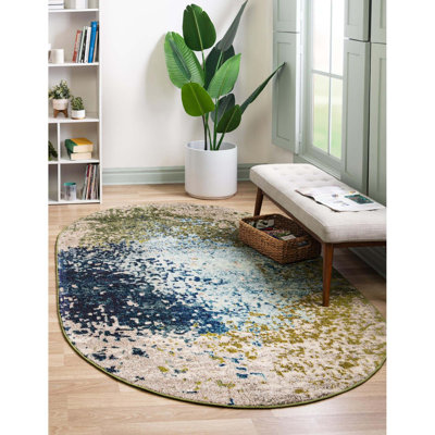Rizer Washable Abstract Indoor Rug