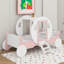 Lit simple de style princesse avec couronne-654245818