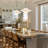 1-Light Opal White Glossy Glass Schoolhouse Pendant