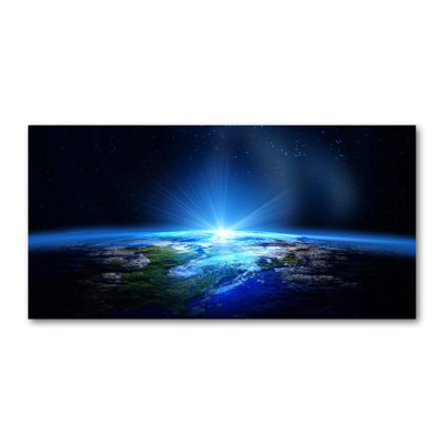Planet Earth - Wrapped Canvas Print