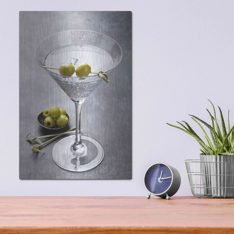 «Dirty Martini» par Luxe Metal Portfolio, H 16 po x l 12 po